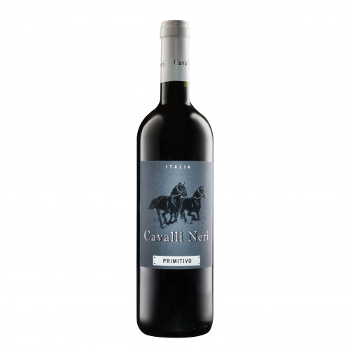 Вино Cavalli Neri Primitivo Puglia IGT 2015 красное сухое 0.75л 13.5%