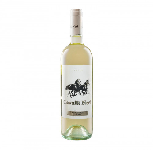 Біле сухе вино Cavalli Neri Bianca Toscana IGT Chardonnay  0,75л