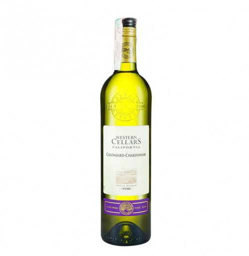 Вино біле Western Cellars Colombard-Chardonnay сухе 11.5% 0.75л