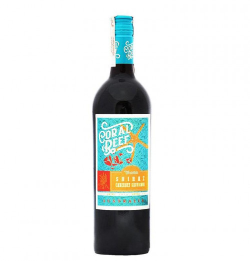 Вино червоне Coral Reef Shiraz Cabernet Savignon сухе 13.5% 0,75л