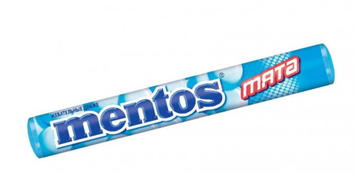 Драже жувальне Mentos М'ята 37г