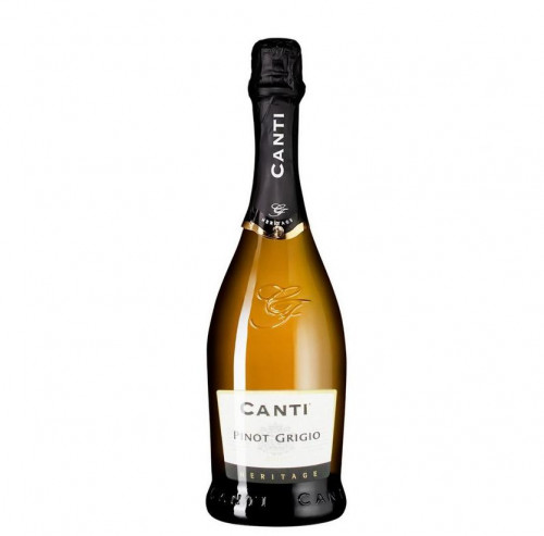 Вино ігристе Canti Pinot Grigio Brut Blanc біле брют 11% 0,75л