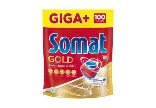 Таблетки для посудомийної машини Somat Gold 100 таблеток