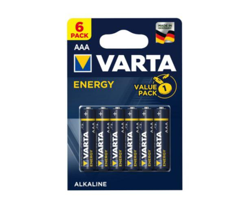 Батарейки Varta Energy BLI AAA (R03, 286) 6 шт.