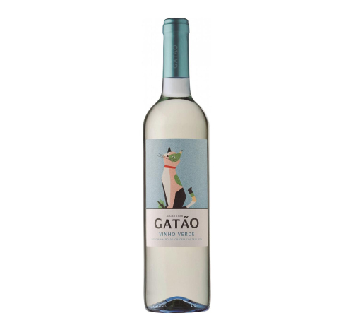 Вино Gatao Vinho Verde DOC біле напівсухе 0.75л 9%