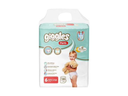 Підгузник Giggles XL 15+ кг 20 шт