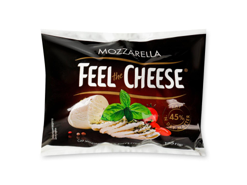 Сир Feel the Cheese «Моцарела» 45% з коров'ячого молока, 125г