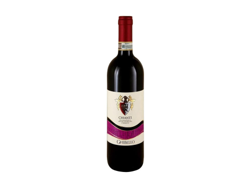 Вино Ghibello Chianti красное сухое 0,75л