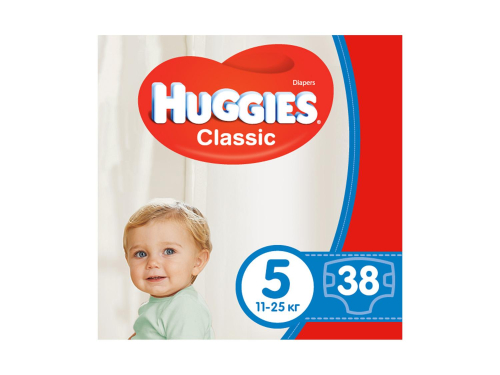 Підгузки Huggies Classic 5 11-25 кг Jumbo 38 шт