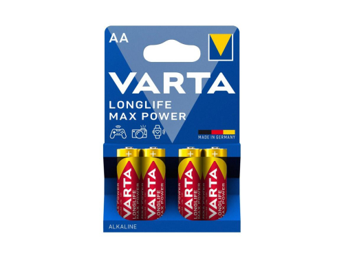 Батарейки VARTA LONGLIFE Max Power AA BLI 4 ALKALINE (204)