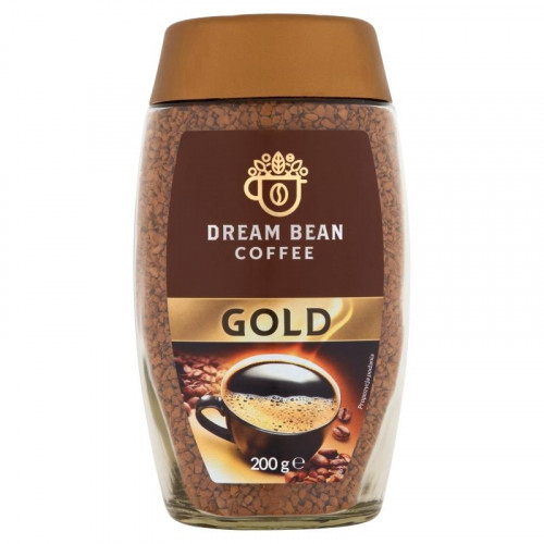 Кава розчинна Dream Bean Gold 200гр Dream Bean Gold