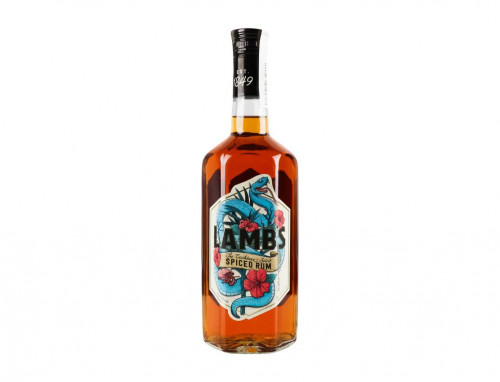 Напій алкогольний Lamb's Spiced міцний на основі рому 30% 0.7л