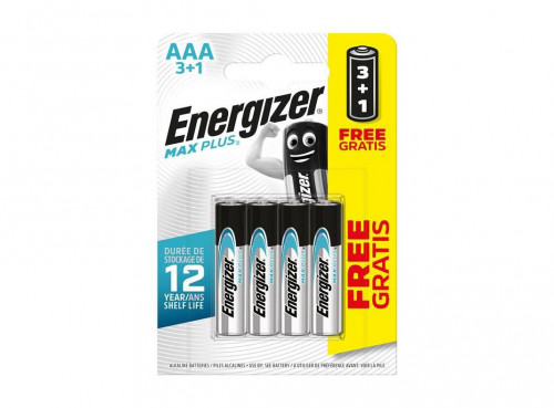 Батарейка Energizer Max Plus AAA, 4 шт.