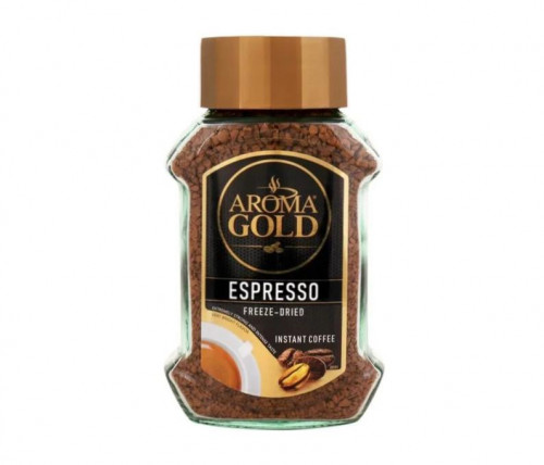 Кава розчинна Aroma Gold Espresso, 100г