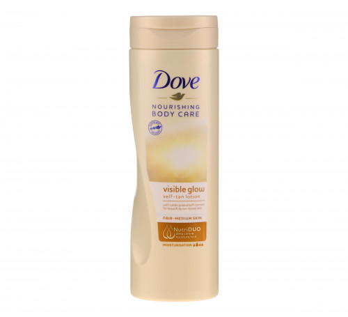 Лосьйон для тіла Dove Visible Glow з ефектом автозасмаги, 250мл