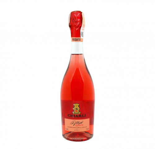 Вино ігристе Chiarli Lambrusco Rosato рожеве сухе 10% 0,75л