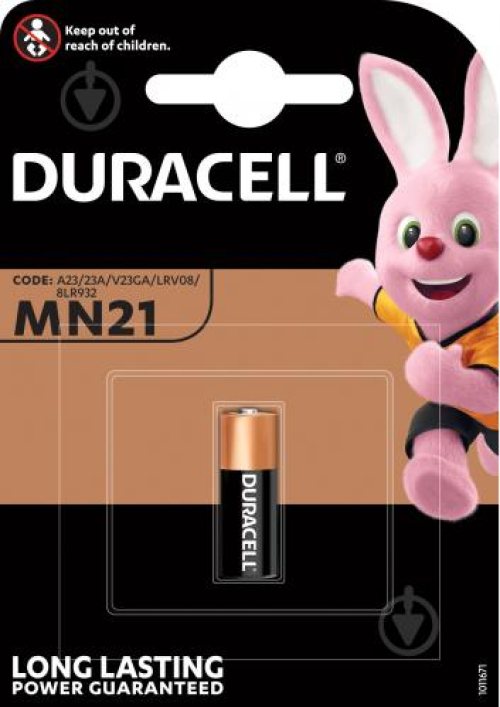 Батарейка DURACELL MN21 BLN 01*10, шт