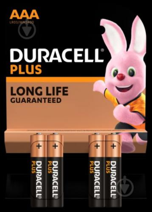Батарейка DURACELL Plus LR03 уп.1*6шт.