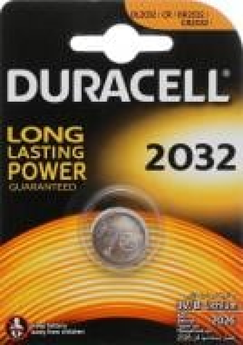 Батарейка літієва Duracell д/ел.приладів 3V 2032, шт