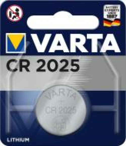Батарейка Varta Lithium CR2025, шт
