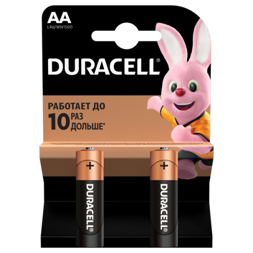 Батарейки Duracell AA лужні 2шт