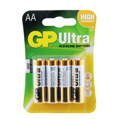 Батарейки GP Ultra АА 15AU, 4шт
