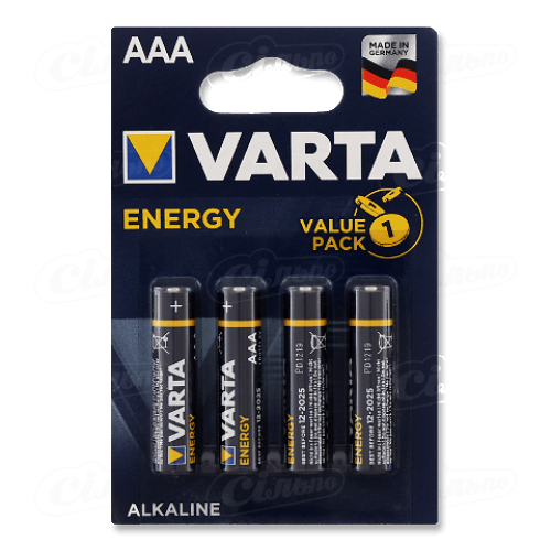 Батарейки VARTA Energy AAA BLI, 4шт