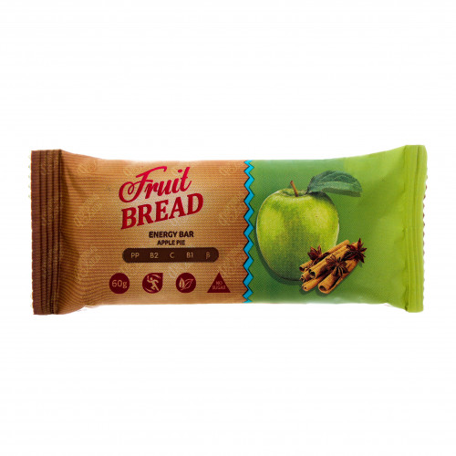 Батончик енергетичний Apple pie Fruit bread Shoud'e м/у 60г