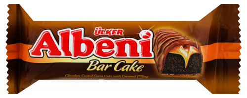 Батончик шоколадний з карамельною начинкою покритий шоколадом Bar Cake Albeni Ulker м/у 40г