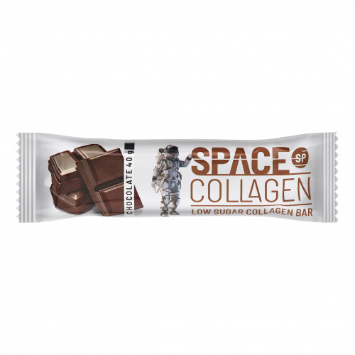 Батончик в молочному шоколаді Какао Collagen Space Protein м/у 40г