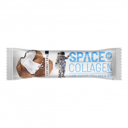 Батончик в молочному шоколаді Кокос Collagen Space Protein м/у 40г