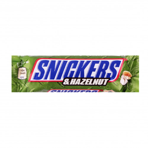 Батончик з лісовим горіхом Snickers м/у 49г