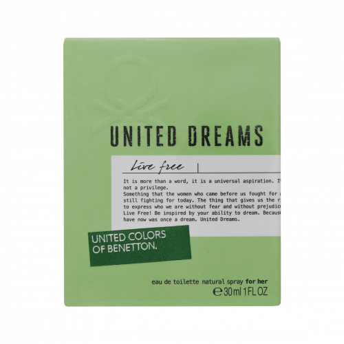 Benetton United Dreams Live Free жін.т/вода 30мл