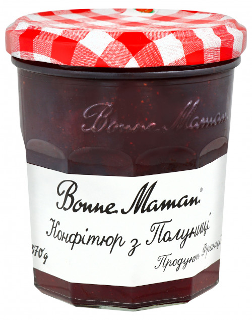 BONNE MAMAN ДЖЕМ ПОЛУНИЦЯ 370Г