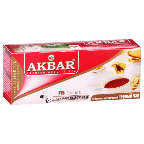 Чай Akbar Premium Quality ф/п, 25*2г