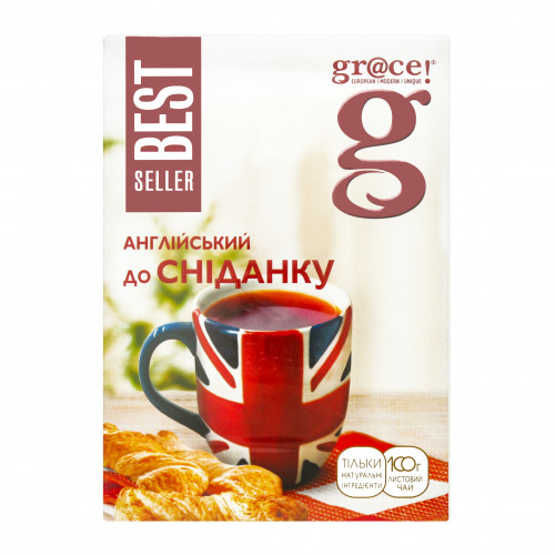 Чай чорний листовий English Breakfast Bestseller Gr @ ce к/у 100г