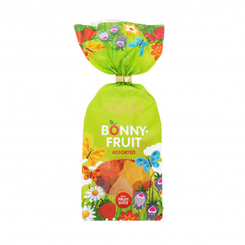 Цукерки Bonny-Fruit Ассорті желейні Roshen 250г