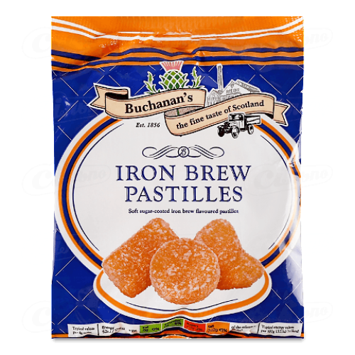 Цукерки Buchanan’s Iron Brew Pastilles желейні, 180г