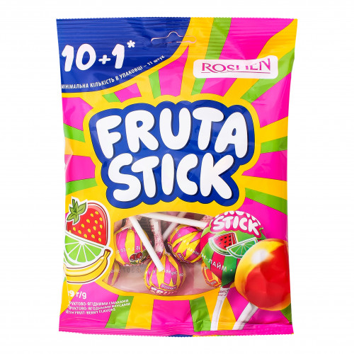 Цукерки Fruta Stick Roshen м/у 139г