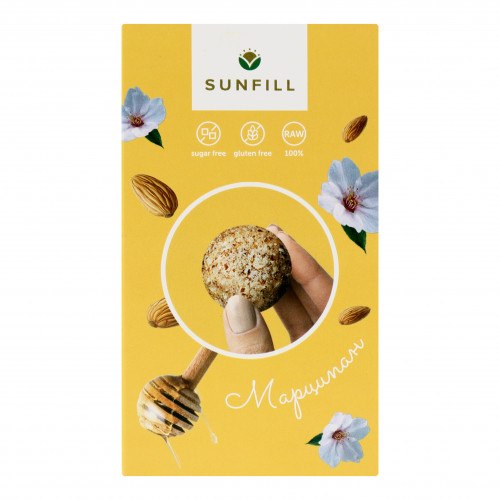 Цукерки Марципан Sunfill к/у 150г