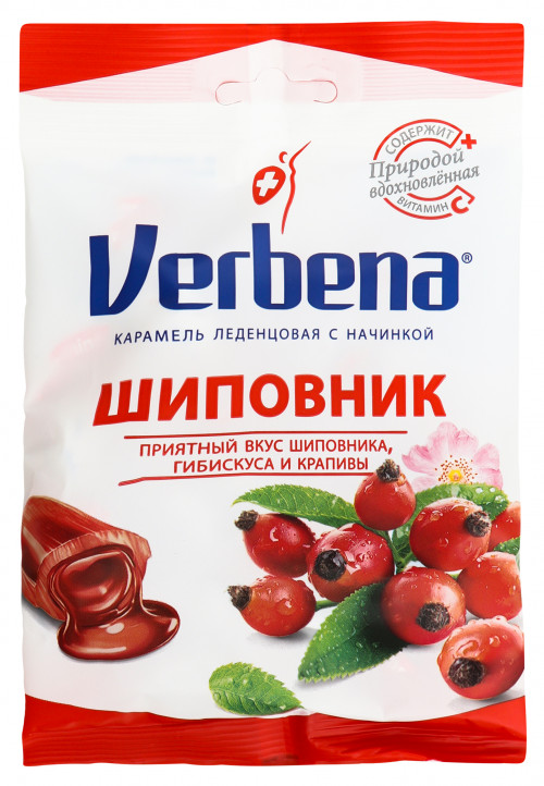 Цукерки Шипшина Verbena 60г