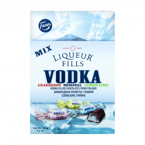 Цукерки шоколадні Vodka Mix Liqueur Fills Fazer к/у 150г