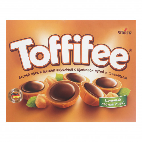 Цукерки шоколадні з лісовим горіхом Toffifee 250г