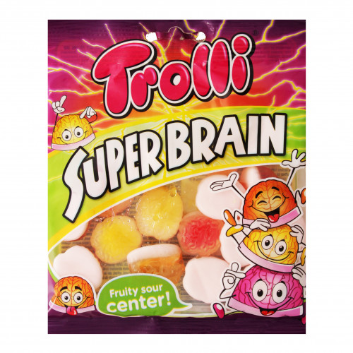 Цукерки Trolli Super Brain 100г