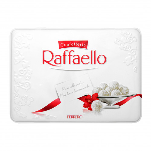 Цукерки в кокосовій стружці з мигдалем Raffaello з/б 300г