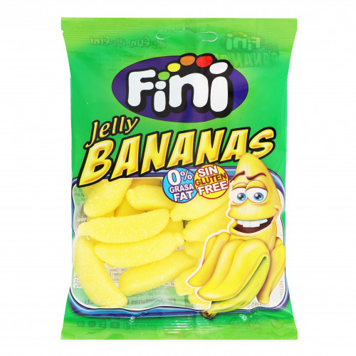 Цукерки желейні Jelly bananas Fini м/у 100г