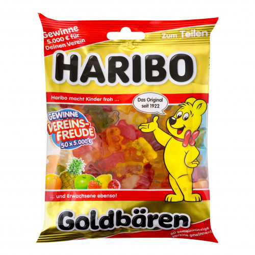 Цукерки жувальні Goldbaren Haribo м/у 200г