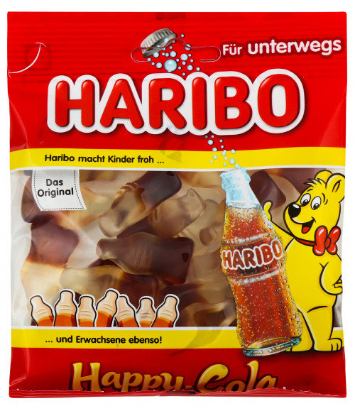 Цукерки жувальні Happy-Cola Haribo м/у 100г