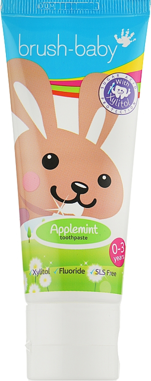 Детская зубная паста &quot;Applemint&quot;, 0-3 лет - Brush-Baby Toothpaste