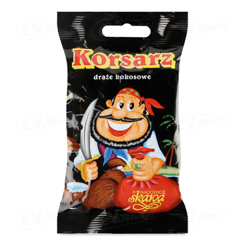 Драже Skawa «Корсар» кокос, 60г